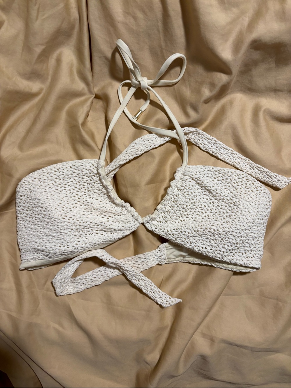 Monday Swim Copacabana Top - Ivory Crochet - Picture 2 of 3